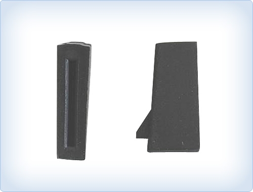 Shock absorber block for automotive motor